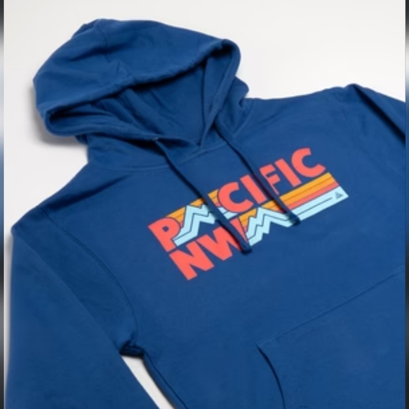 The Great PNW, Peaks Hoodie, Blue, Size‎ Medium (Unisex)- NWT - Picture 5 of 5